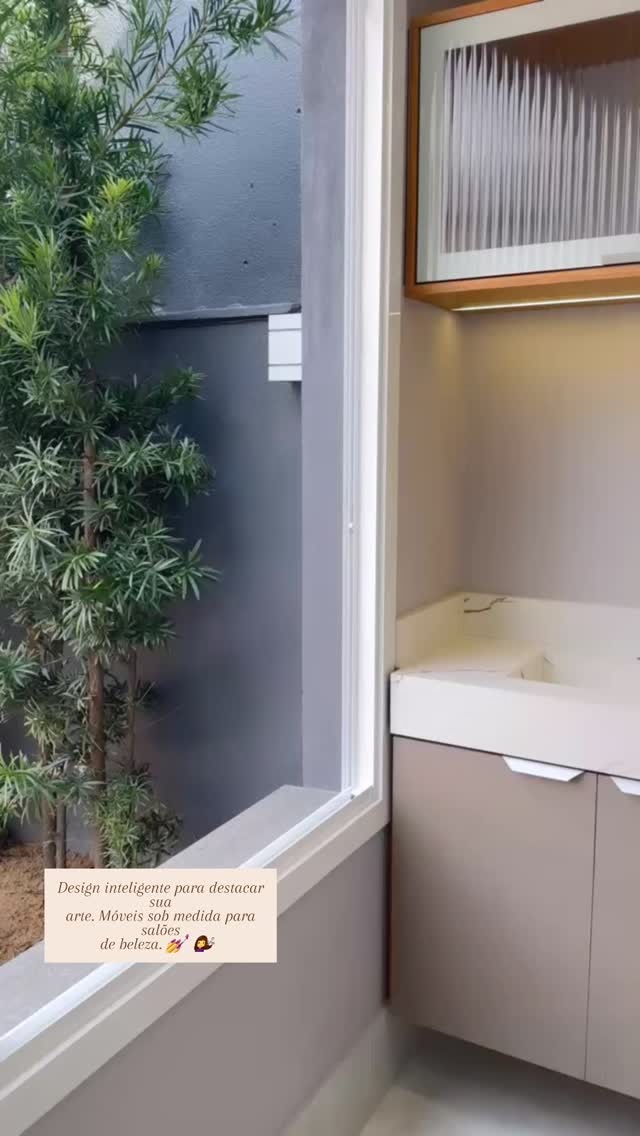 Salão de beleza — projeto Casa Porto
